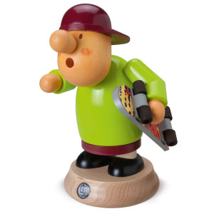 Müller Räuchermännchen Müllerchen Skateborder 