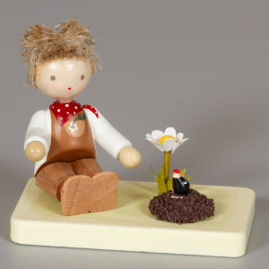 Flade Junge mit Maulwurf
