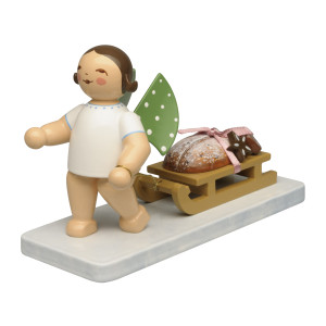 Engel mit Stollen und Lebkuchen