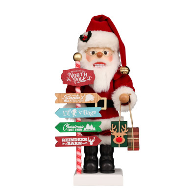 Nussknacker Nordpol Weihnachtsmann