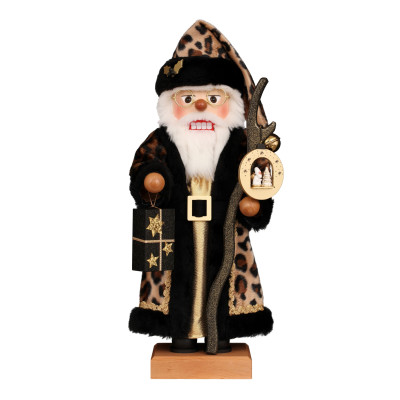 Nussknackerl Weihnachtsmann Wild Leo