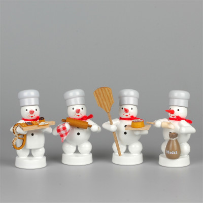 Schneemänner Weihnachtsbäckerei Bäckerquartett 1, 4-teilig