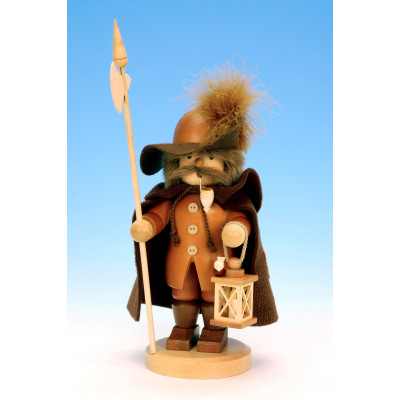 Räuchermännchen Nachtwächterfigur braun natur