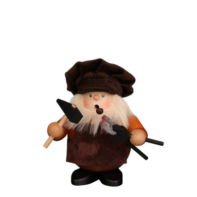 Räuchermännchen Schmied - natur