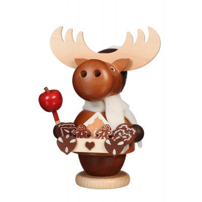 Räuchermännchen Elch Lebkuchenverkäufer