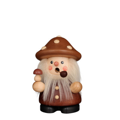 Räuchermännchen Pilzmann natur