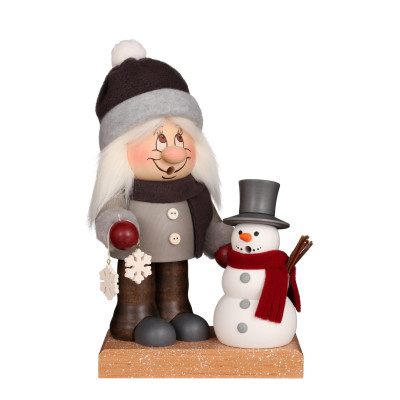 Räuchermännchen Wichtel Winterkind - Auslaufartikel