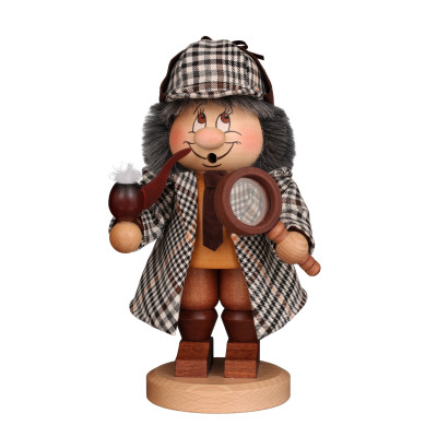 Räuchermännchen Wichtel Sherlock Holmes - Auslaufartikel