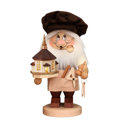 Räuchermännchen Wichtel Seiffener Kirche