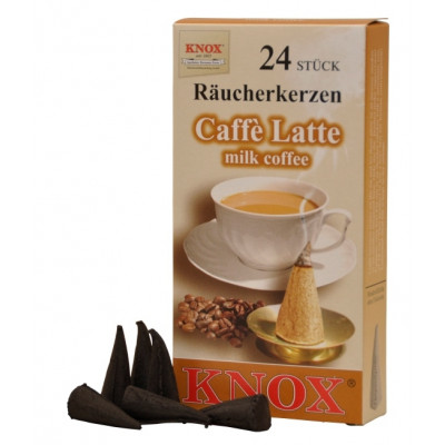 Räucherkerzen  - Exotisch Caffé Latte  35g, 24 Stk. Packung
