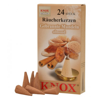 Räucherkerzen  - Gewürze - Mandeln 35g, 24 Stk. Packung