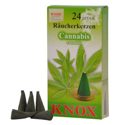 Räucherkerzen  - Exotisch  Cannabis 35g, 24 Stk. Packung