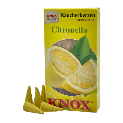 Räucherkerzen  - Gewürze - Citronella 35g, 24 Stk. Packung
