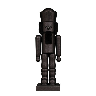 Nussknacker Glimmer König schwarz