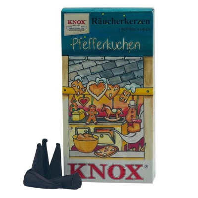Räucherkerzen - Weihnachtsbäckerei Duft Pfefferkuchen 35g, 24 Stk. Packung