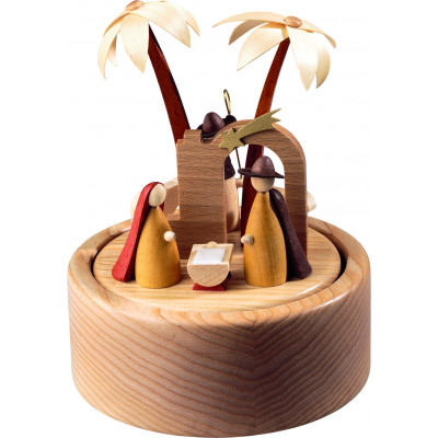 Spieldose Christi Geburt, modernes Design