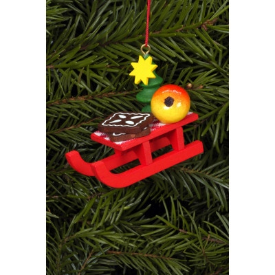 Baumbehang Weihnachtsschlitten