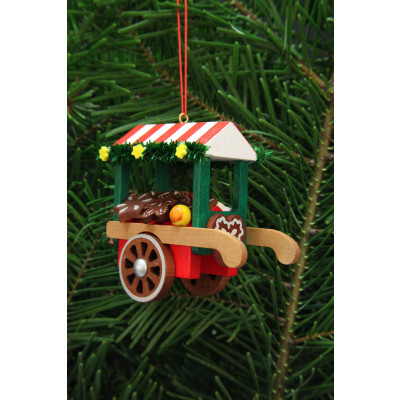 Baumbehang Marktwagen mit Lebkuchen