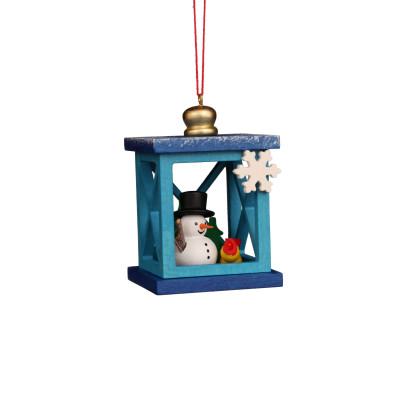 Baumbehang Weihnachtslaterne mit Schneemann
