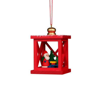 Baumbehang Weihnachtslaterne mit Weihnachtsmann