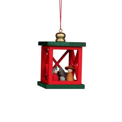 Baumbehang Weihnachtslaterne mit Krippe