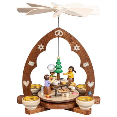 Pyramide Weihnachtsbäckerei Spitzbogen