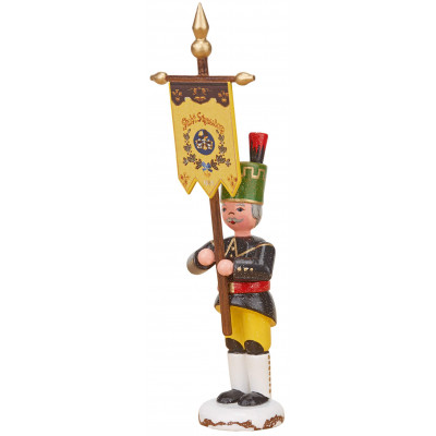 Winterkinder Bergmann mit Standarte