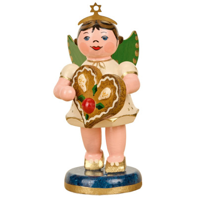Engel mit Pfefferkuchenherz
