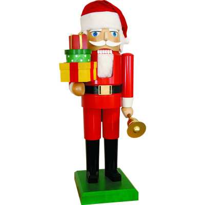 Nussknacker Santa mit Geschenken XXL, 120 cm