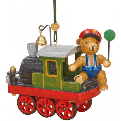 Baumbehang Lok mit Teddy