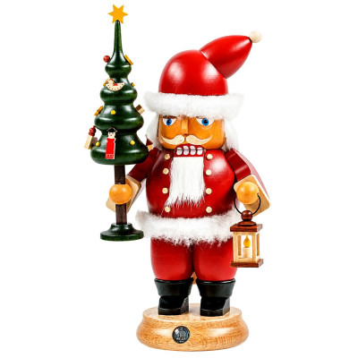 Nussknacker Weihnachtsmann mit Baum