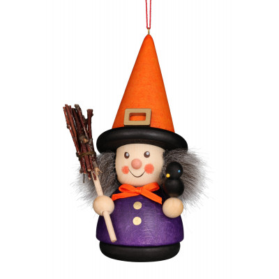 Baumbehang Wackelmännchen Halloween Hexe