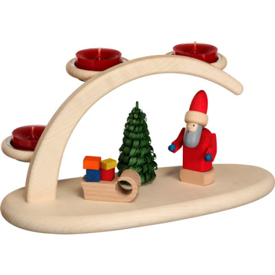 Leuchterbogen für Teelichter Weihnachtsmotiv - Auslaufartikel