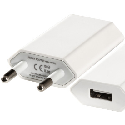 Steckernetzteil für Schwibbögen/Leuchter mit USB-A-Anschluß plus ggf. USB-C Adapter