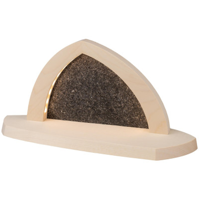 Seiffener Volkskunst LED-Gesteinsbogen natur leer ohne Bestückung zum Selbstbestücken USB-C