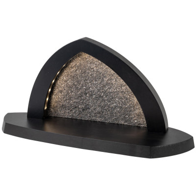 Seiffener Volkskunst LED-Gesteinsbogen anthrazit leer ohne Bestückung zum Selbstbestücken USB-C