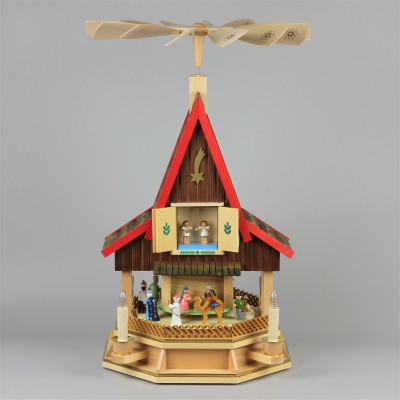 Adventshaus Christi Geburt, elektrisch