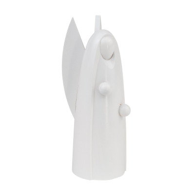 Segensengel, weiß lasiert