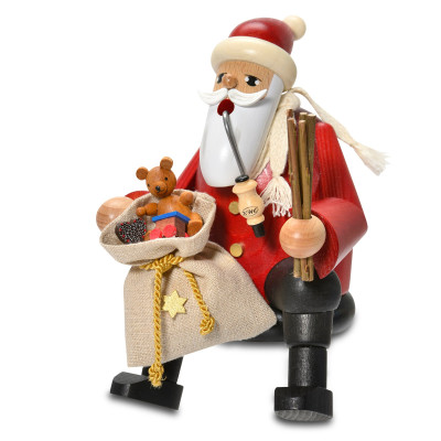 KWO Räuchermännchen Kantenhocker Weihnachtsmann