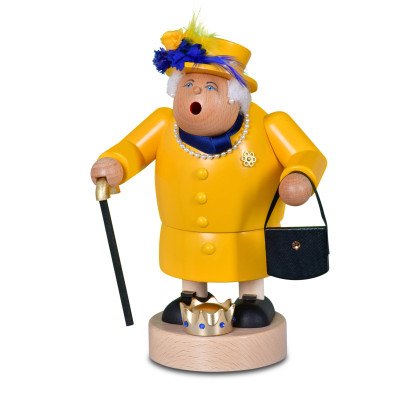 KWO Räuchermännchen Räucherfrau Queen Königin