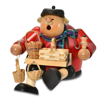 Räuchermännchen Kantenhocker Korbhändler