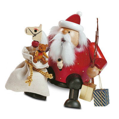 KWO Räuchermännchen Kantenhocker Weihnachtsmann