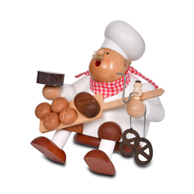 KWO Räuchermännchen Kantenhocker Bäcker