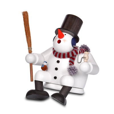 KWO Räuchermännchen Kantenhocker Schneemann 