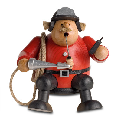 KWO Räuchermännchen Kantenhocker Feuerwehrmann