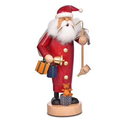 KWO Räuchermännchen Weihnachtsmann mit Geschenken