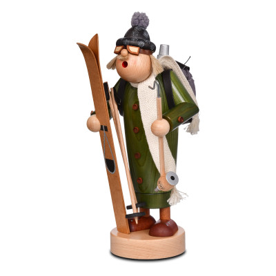 KWO Räuchermännchen Skifahrer