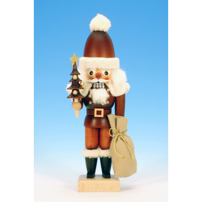 Nussknacker Weihnachtsmann klein natur