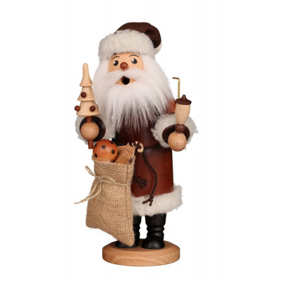 Räuchermännchen Weihnachtsmann natur