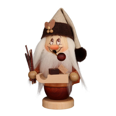 Räuchermännchen Miniwichtel Weihnachtsmann mit Schlitten
